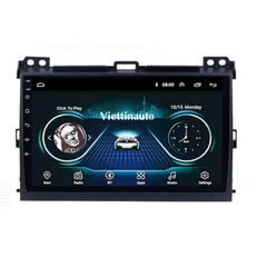 Màn hnh Toyota Prado 2004-2012 Android  9 In Tiếng Việt, GPS dẫn đường, điều khiển ra lệnh bằng giọng nói