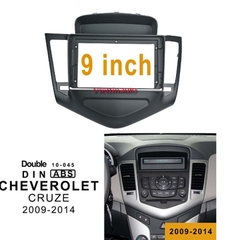 Mặt dưỡng xe Chervolet Cruz 2009 - 2014 lắp cho màn hình 9Inc