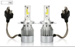  Bộ 2 bóng đèn LED siêu sáng C6-H4 36W lắp cho Ô tô Xe máy 