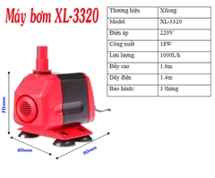Máy bơm nước bể cá Xilong XL-3220