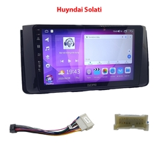 Màn hình xe Huyndai Solati , mặt dưỡng Huyndai Solati
