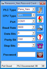 Phần Mềm Crack Password FP1 PLC Nais