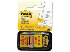 Giấy note sign here Post-it 680-9 N-P04