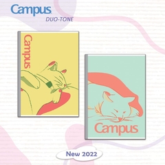 Vở Duo Tone 120 trang, khổ B5, kẻ ngang, định lượng 70g/m2, 10 quyển/gói, 80 quyển/ thùng