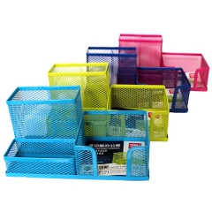 Khay đựng bút bằng sắt deli 9154