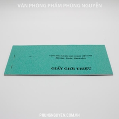 Giấy giới thiệu