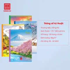 Vở Pupil Bốn mùa, ghim, 120tr, ĐL: 58/82-84