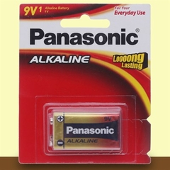 Pin panasonic 9V alkaline