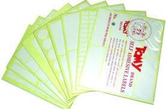 Giấy dán nhãn Tomy A5 đủ số