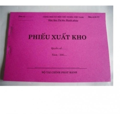 Phiếu Xuất 1 liên A5