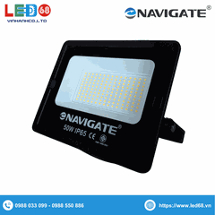 Đèn pha LED 50W Navigate SMD NT-QH50W-3000K (Vàng nắng)