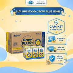 Thùng bps Nuti Vàng grow plus - Sữa non 110ml