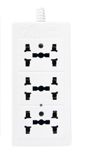 Ổ 6 LỖ 3 CHẤU ĐA NĂNG - KIỂU E CHỊU TẢI