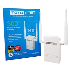 Bộ mở rộng sóng Wifi TOTOLINK EX200 (Thu-Phát sóng wifi)