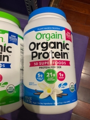 BỘT PROTEIN THỰC VẬT HỮU CƠ ORGAIN ORGANIC PROTEIN SUPPERFOODS 2.7LBS