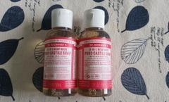 XÀ PHÒNG CASTILE TẮM GỘI ĐA NĂNG DR BRONNER'S 18 IN 1 2OZ (59ML)