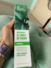 Desert Essence - Kem đánh răng tinh chất tràm trà tự nhiên hương fennel (thì là) 176gr