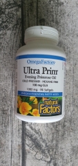 VIÊN UỐNG DẦU HOA ANH THẢO 1000MG ULTRA PRIM EVENING PRIMROSE OIL NATURAL FACTORS 90 VIÊN