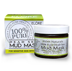 Mặt nạ bùn khoáng Biển Chết – Pure Dead Sea Mud Mask – Elóre Naturals – 100gr