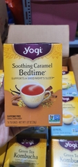 TRÀ HỮU CƠ YOGI HỖ TRỢ GIẤC NGỦ SOOTHING CARAMEL BEDTIME