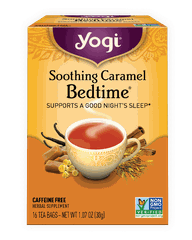 TRÀ HỮU CƠ YOGI HỖ TRỢ GIẤC NGỦ SOOTHING CARAMEL BEDTIME