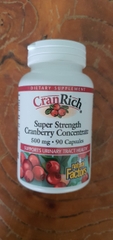 CHIẾT XUẤT MẠN VIỆT QUẤT HỖ TRỢ SỨC KHỎE ĐƯỜNG TIẾT NIỆU - CRANRICH SUPER STRENGTH CRANBERRY CONCENTRATE 500MG - NATURAL FACTORS