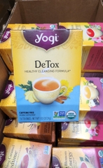 TRÀ HỮU CƠ YOGI HỖ TRỢ THẢI ĐỘC DETOX