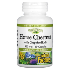 THẢO DƯỢC HỖ TRỢ GIẢM SUY GIÃN TĨNH MẠCH HORSE CHESTNUT - NATURAL FACTORS