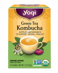 TRÀ HỮU CƠ YOGI KOMBUCHA HỖ TRỢ CHỐNG OXY HÓA