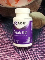 VITAMIN K2 HÀM LƯỢNG CAO 15.000MCG (MENATETRENONE MK-4) HỖ TRỢ XƯƠNG - AOR