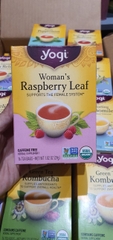 TRÀ HỮU CƠ YOGI GIÚP ĐIỀU HÒA NỘI TIẾT NỮ RASPBERRY LEAF