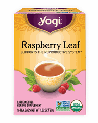 TRÀ HỮU CƠ YOGI GIÚP ĐIỀU HÒA NỘI TIẾT NỮ RASPBERRY LEAF