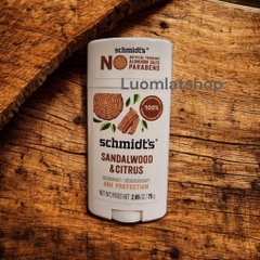 LĂN KHỬ MÙI KHÔNG CHỨA NHÔM SCHMIDT'S