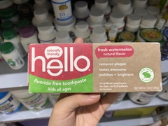 KEM ĐÁNH RĂNG TRẺ EM KHÔNG CHỨA FLOUR HELLO