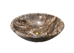 LAVABO ĐÁ TỰ NHIÊN - LAVABO TRÒN MỎNG - BST72