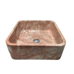 LAVABO ĐÁ TỰ NHIÊN  - LAVABO VUÔNG MỎNG - BST43