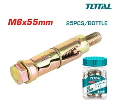 BỘ 25 NEO NẶNG M6X55MM TOTAL - WJHA0605511