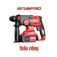 MÁY KHOAN BÊ TÔNG 3CN PIN 20V/4Ah (2PIN, 1SẠC) SFUNPRO - S20DCD26A