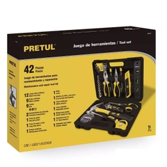 BỘ SET ĐỒ NGHỀ 42 CHI TIẾT PRETUL -  JDM-24