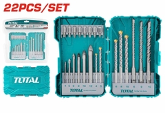 BỘ 22 MŨI KHOAN VÀ MŨI BẮT VÍT TOTAL - TACSDL12201