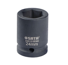 ĐẦU TUÝP ĐEN 6 CẠNH 3/4IN-24MM THÉP CROM MOLYBDENUM SATA - 34512