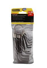 BỘ LỤC GIÁC 10 CÂY (1.5mm-10mm) STANLEY - 69-213