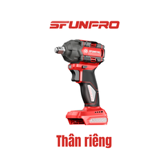 MÁY MỞ ỐC 350N.m PIN 20V (KHÔNG KÈM PIN SẠC) SFUNPRO - S20M350A-BODY