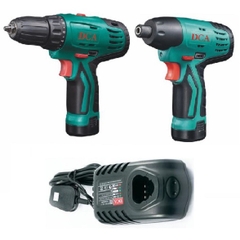BỘ COMBO MÁY KHOAN VÀ MÁY SIẾT VÍT DÙNG PIN DCA - ADKIT01E
