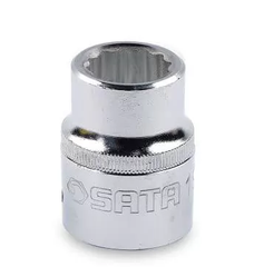 ĐẦU TUÝP 12 CẠNH 3/4IN-19MM THÉP CROM SATA - 16602