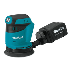 MÁY CHÀ NHÁM QUỸ ĐẠO TRÒN DÙNG PIN 18V (KHÔNG KÈM PIN SẠC) MAKITA - DBO180Z