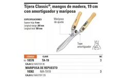 KÉO CẮT TỈA HÀNG RÀO HAI TAY TRUPER - TA-19