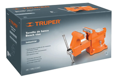 Ê TÔ CÔNG NGHIỆP 6"/15CM CÓ MÂM XOAY 24.2KG (18594) TRUPER - TA-6