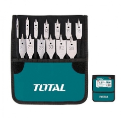 BỘ MŨI KHOAN 13 MŨI KHOAN GỖ ĐẦU DẸP TOTAL - TACSD70131