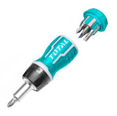 BỘ TUA VÍT 8 TRONG 1 TAY VẶN XOAY CHIỀU TOTAL - TACSDS1726
